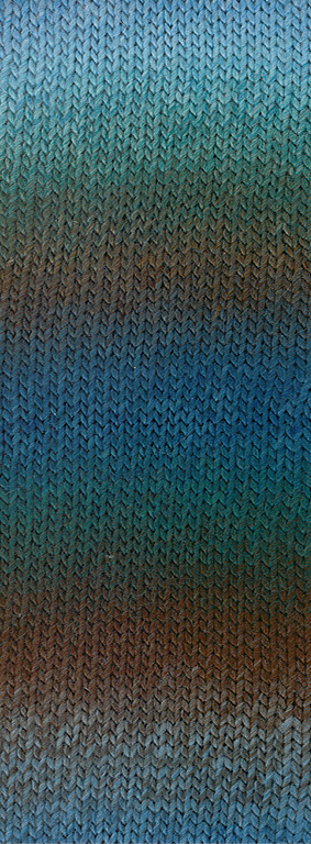 7615 Graublau/Petrol/Seegrün/Grau-/Dunkelbraun/ Blaupetrol