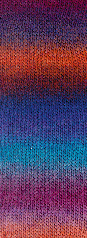 7616 Lachsrot/Dunkelblau/Royal/Türkis/Rotviolett/ Fuchsia